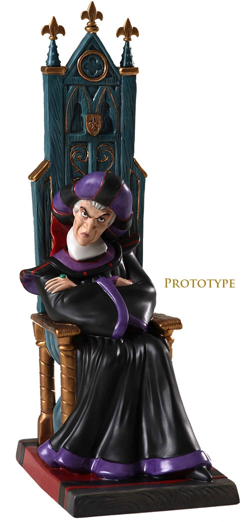 WDCC Disney Classics The Hunchback Of Notre Dame Judge Claude Frollo Malevolent Magistrate Porcelain Figurine