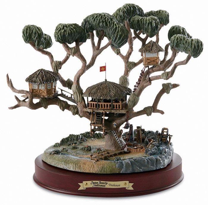 WDCC Disney Classics Swiss Family Robinson Treehouse Porcelain Figurine