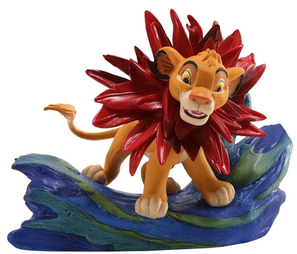 WDCC Disney Classics The Lion King Simba Little King Big Roar Porcelain Figurine