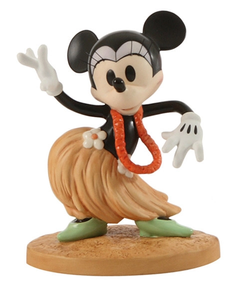 WDCC Disney Classics HawaIIan Holiday Minnie Mouse Swaying Sweetheart Porcelain Figurine