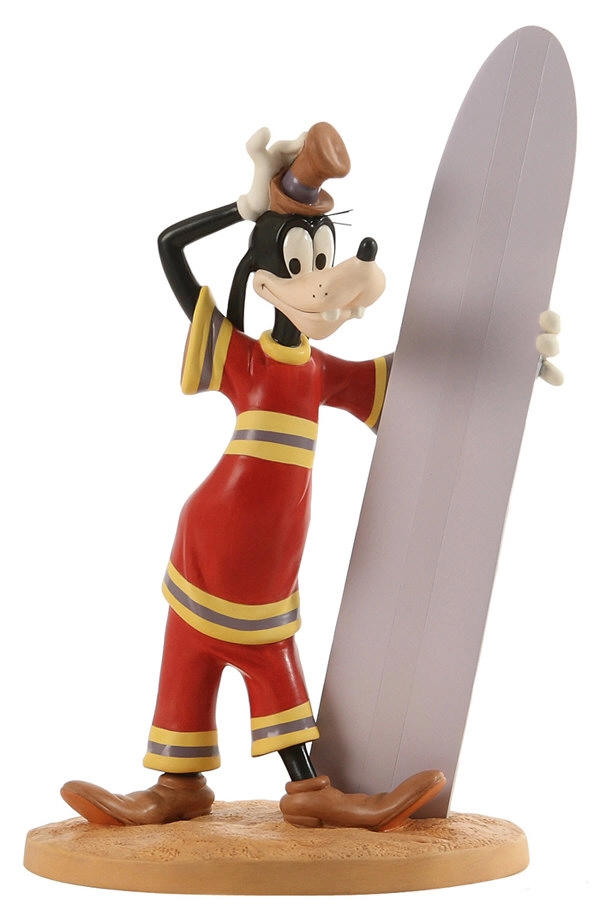 WDCC Disney Classics HawaIIan Holiday Goofy Swell Surfer Porcelain Figurine