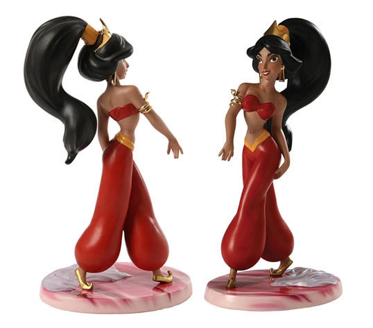 WDCC Disney Classics Aladdin Jasmine Darling Distraction Porcelain Figurine