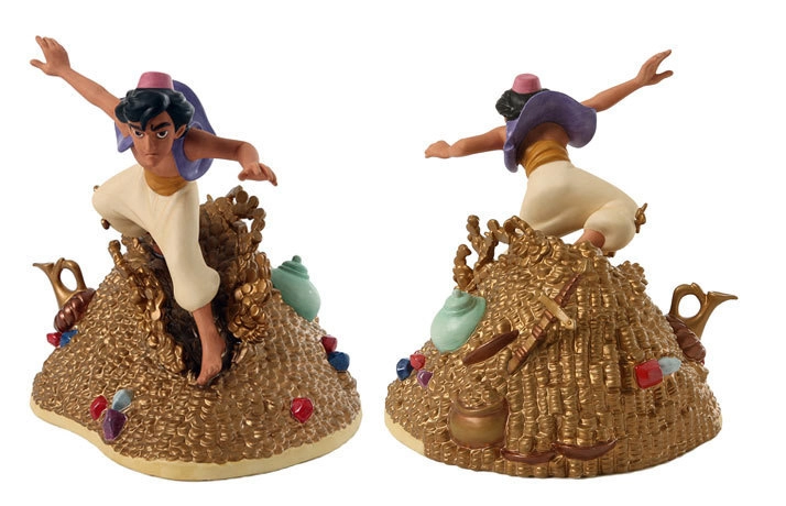 WDCC Disney Classics Aladdin Racing To The Rescue Porcelain Figurine