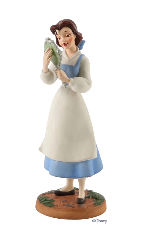 WDCC Disney Classics Beauty And The Beast Belle (with Mirror) He's Really Kind And Gentle He's My Friend Porcelain Figurine