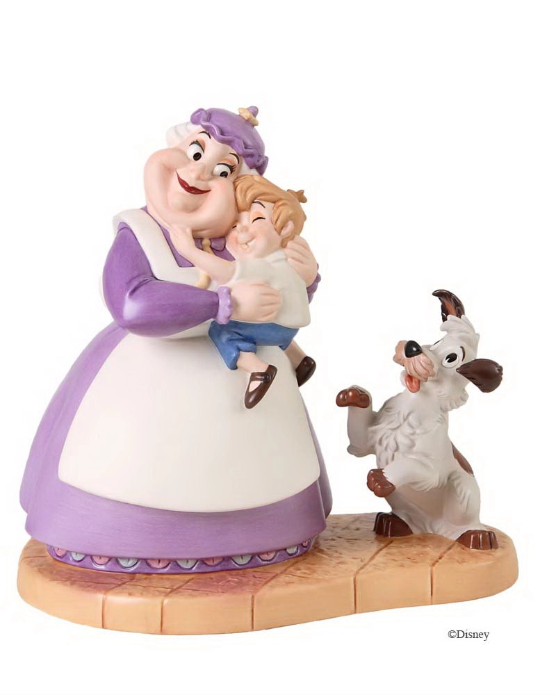 WDCC Disney Classics Beauty And The Beast Mrs. Potts And Chip Porcelain Figurine