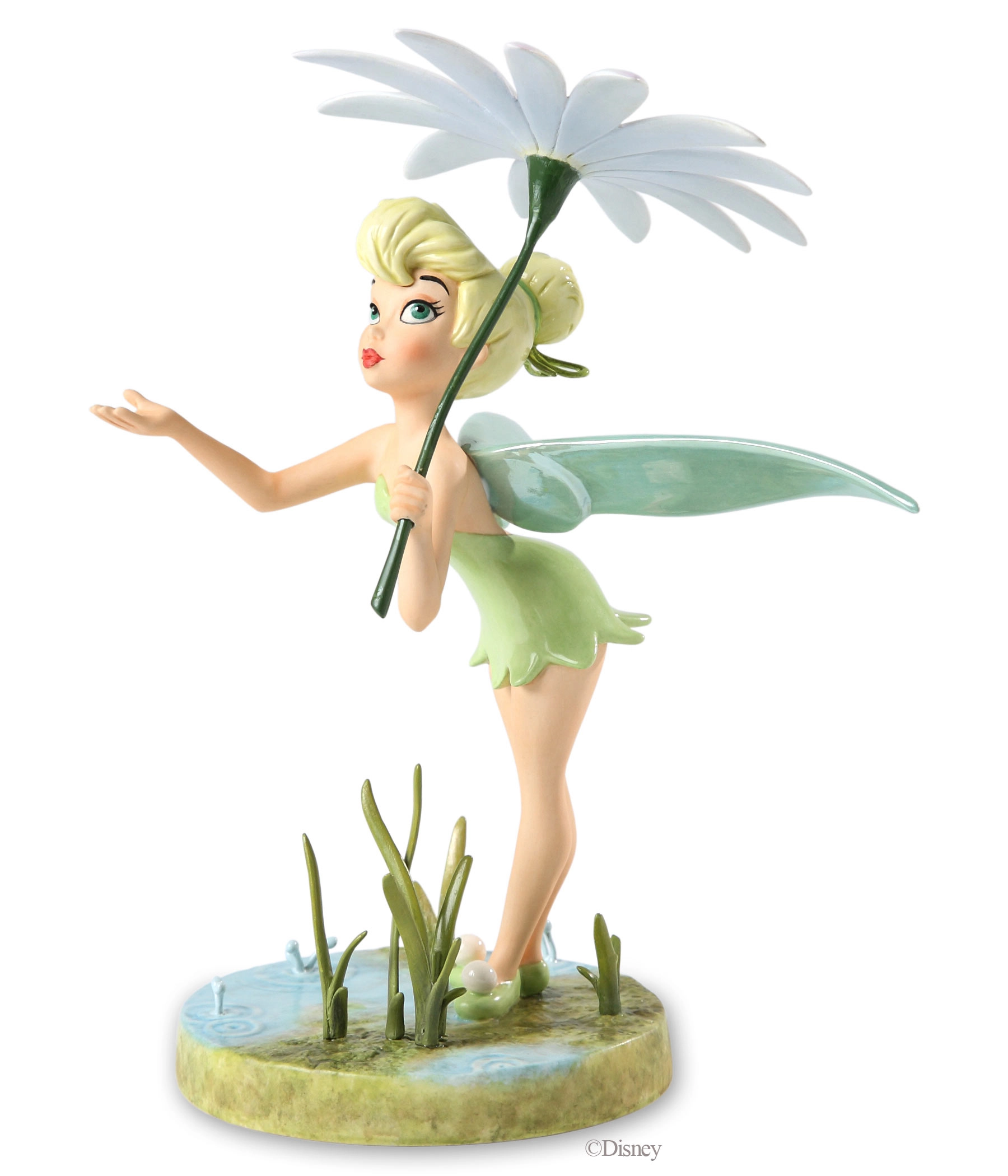 WDCC Disney Classics Peter Pan Tinker Bell A Splash of Spring 2012 Spring Premiere Event Porcelain Figurine