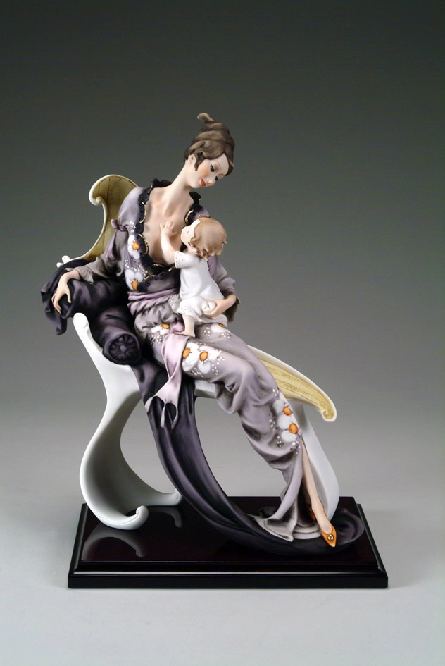 Giuseppe Armani Mother & Child Sculpture