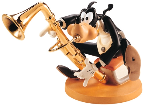 WDCC Disney Classics Symphony Hour Goofy's Grace Notes 