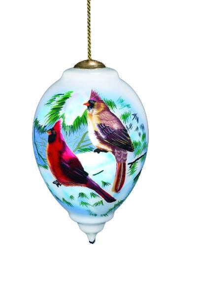 Neqwa Winter cardinals Ornament