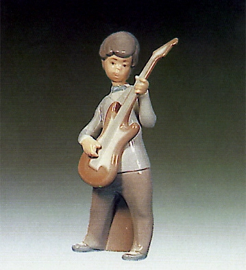 Lladro Boy With Guitar 1969-79 