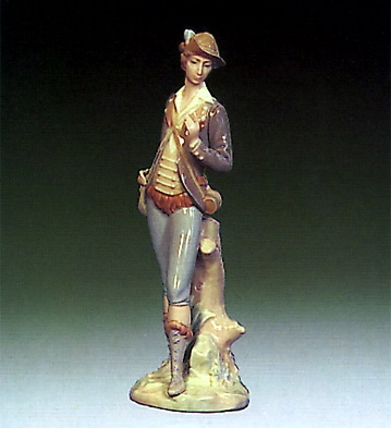 Lladro Country Man 1970-81 Porcelain Figurine