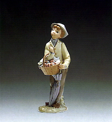 Lladro Little Gardener 1970-78 Porcelain Figurine