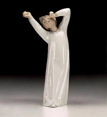 Lladro Boy Yawning 1974-99 Porcelain Figurine