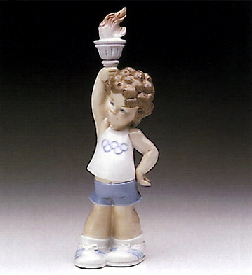 Lladro Olympic Puppet 1977-83 Porcelain Figurine