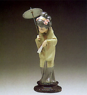 Lladro Oriental Spring 1978-96 Porcelain Figurine