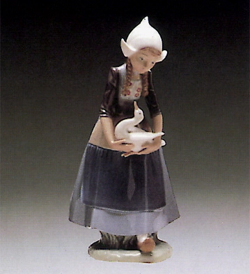 Lladro Ilsa Dutch Girl 1980-85 Porcelain Figurine