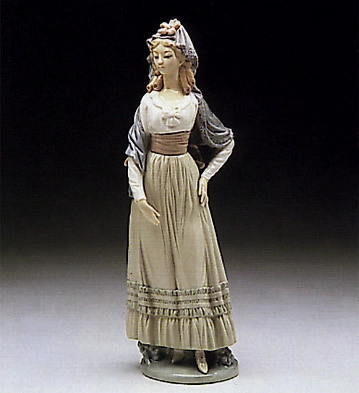 Lladro Goya Lady 1982-1990 Porcelain Figurine