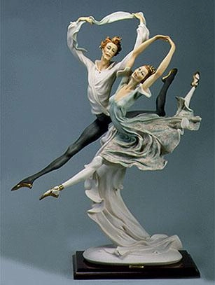 Giuseppe Armani Ballerinas Grand Jete Sculpture