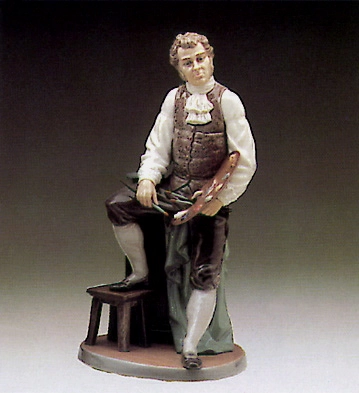 Lladro Artistic Endevour 1984-88 Porcelain Figurine