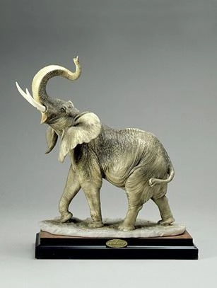 Giuseppe Armani Elephant Sculpture