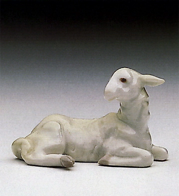 Lladro MINI LAMB Porcelain Figurine