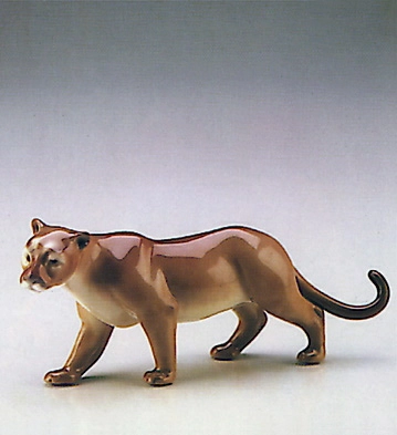 Lladro Minature Cougar 1987-90 Porcelain Figurine