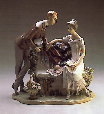 Lladro Will You Marry Me ? 1987-94 Porcelain Figurine