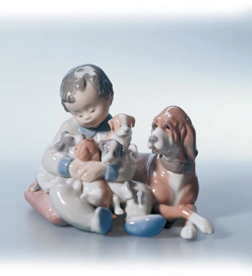 Lladro New Playmates 1988-04 Porcelain Figurine