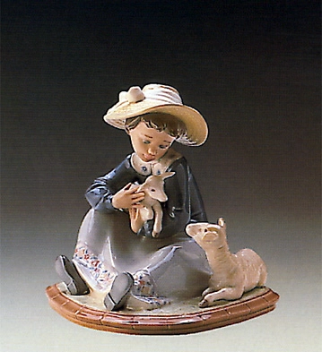 Lladro Lambkins 1988-93 Porcelain Figurine