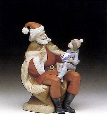Lladro Christmas Wish 1990-97 Porcelain Figurine