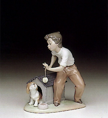 Lladro Come Out To Play 1991-94 Porcelain Figurine