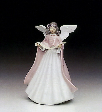 Lladro Tree Topper (Pink) Porcelain Figurine