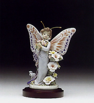 Lladro Floral Fantasy 1992-95 Porcelain Figurine