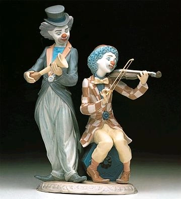 Lladro Circus Concert Porcelain Figurine