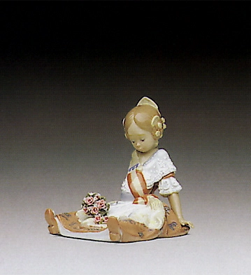 Lladro Fallas Queen 1992-95 Porcelain Figurine