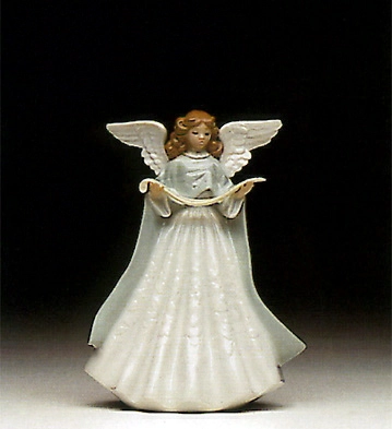 Lladro Tree Topper (Green) 1992 Only Porcelain Figurine