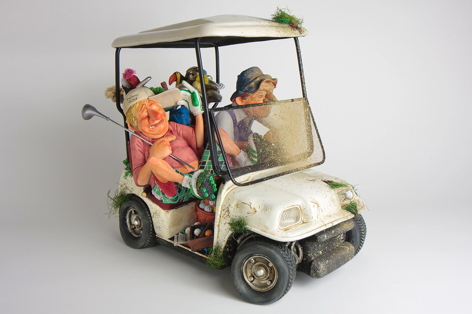 Guillermo Forchino The Buggy Buddies 1/2 Scale Comical Art Sculpture
