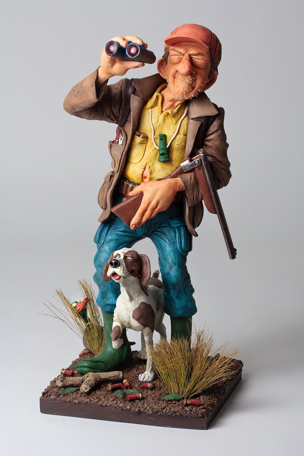 Guillermo Forchino The Hunter Comical Art Sculpture