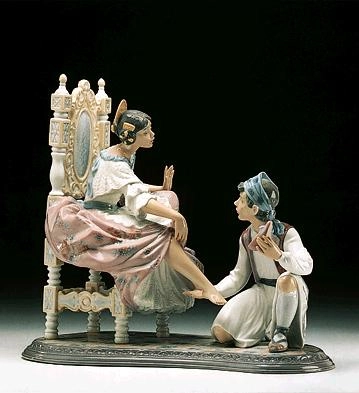 Lladro Allow Me 1994-97 Porcelain Figurine