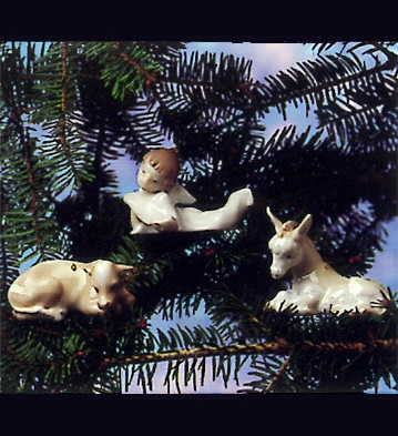 Lladro Nativity Trio ~ 3 Piece 1993 Only Porcelain Figurine