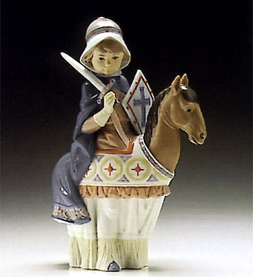 Lladro Medieval Lord 1994-96 *** Porcelain Figurine