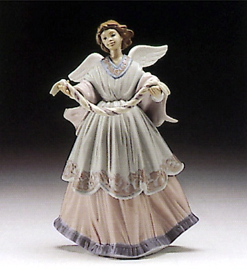 Lladro Joyful Offering 1994-95 Porcelain Figurine
