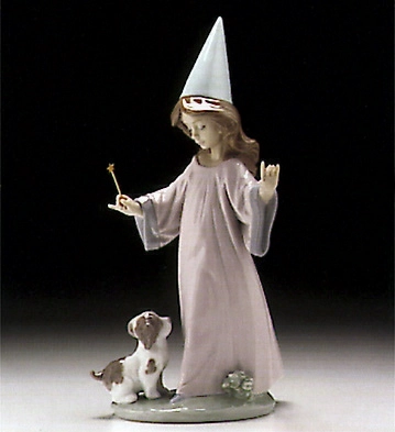 Lladro Under My Spell 1995-99 Porcelain Figurine