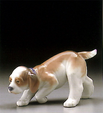 Lladro Little Hunter 1995-00 Porcelain Figurine