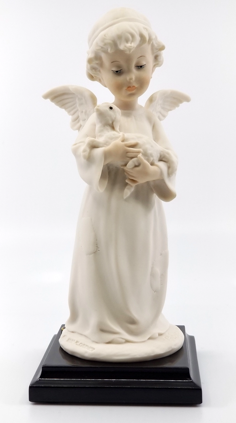 Giuseppe Armani Little Angel With Lamb Sculpture