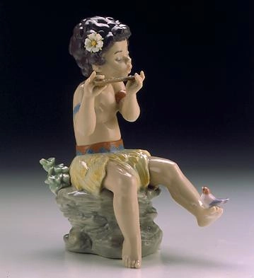 Lladro Natures Song 1996-99 Porcelain Figurine