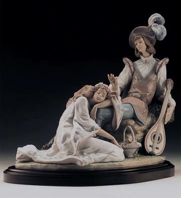 Lladro Medieval Romance 1996-99 Porcelain Figurine