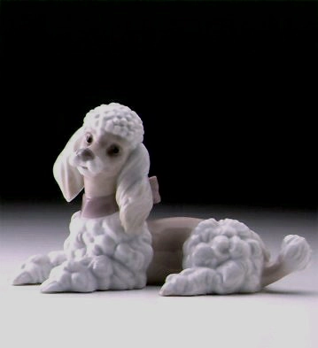 Lladro Poodle 1997-00 Porcelain Figurine