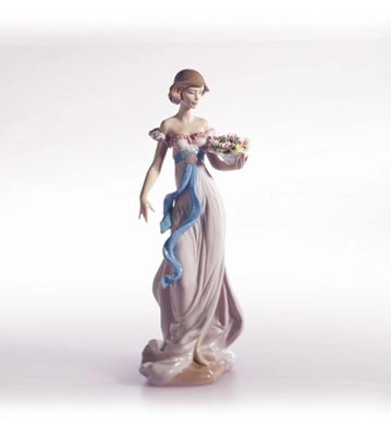 Lladro Spring Flirtation Porcelain Figurine
