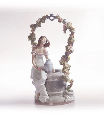 Lladro A Wish For Love Porcelain Figurine